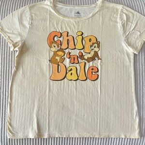 Disney’s Women’s Chip 'n Dale T-Shirt in Size M